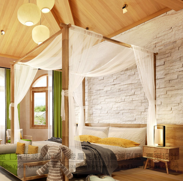 原生自然,温馨舒适的河畔新世界家居设计-19