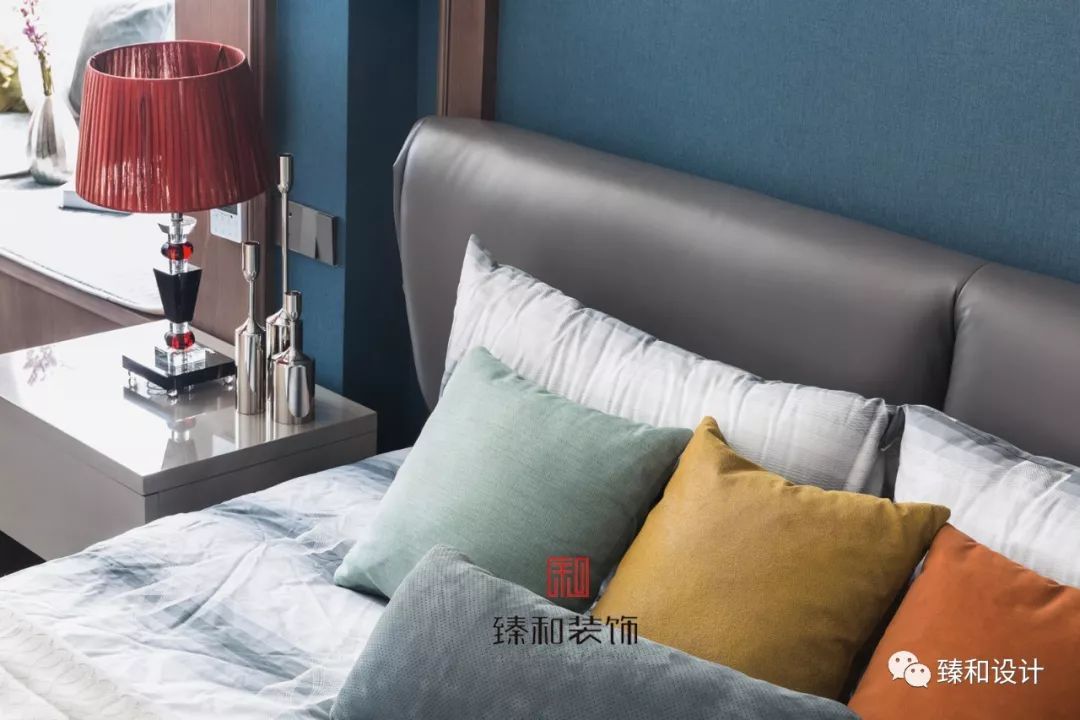 现代舟山海洲新天地家居设计，温暖色彩与空间完美融合-39