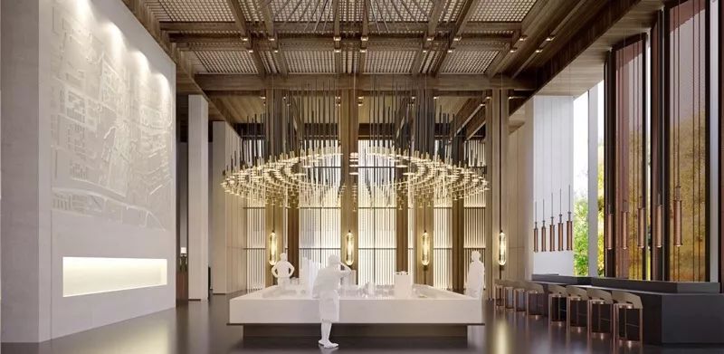 汉风蜀韵交融,时代滨江售楼中心诠释尊贵与兼容-15