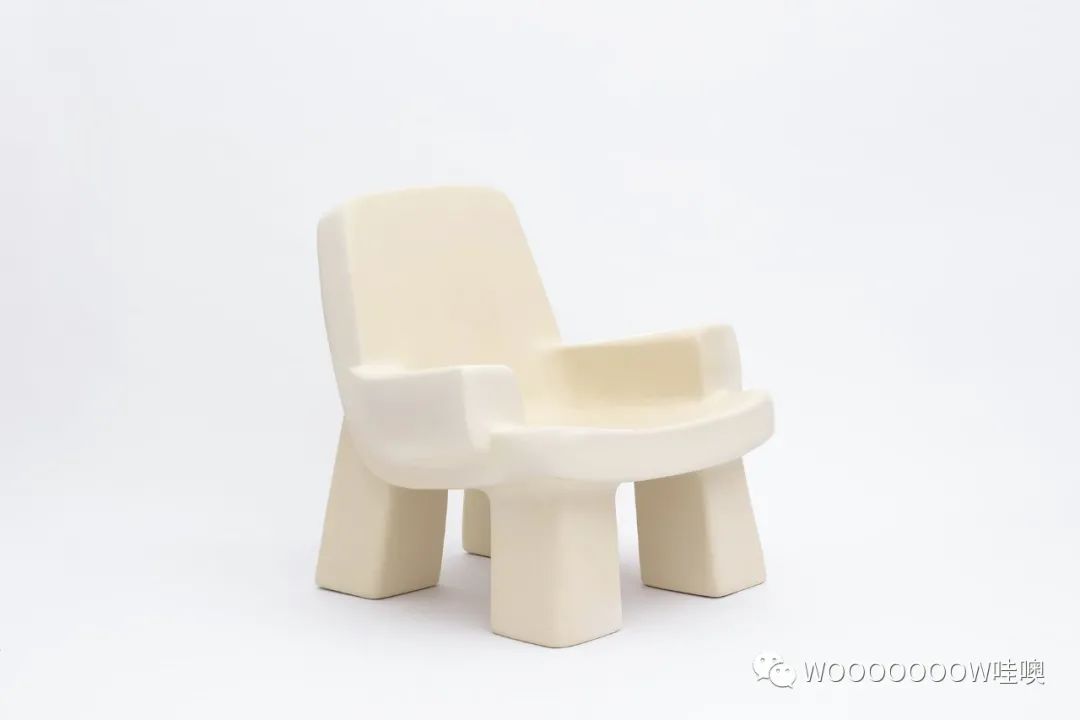 伦敦设计师 Faye Toogood 的软糖椅，极简主义与精湛工艺的完美结合-2