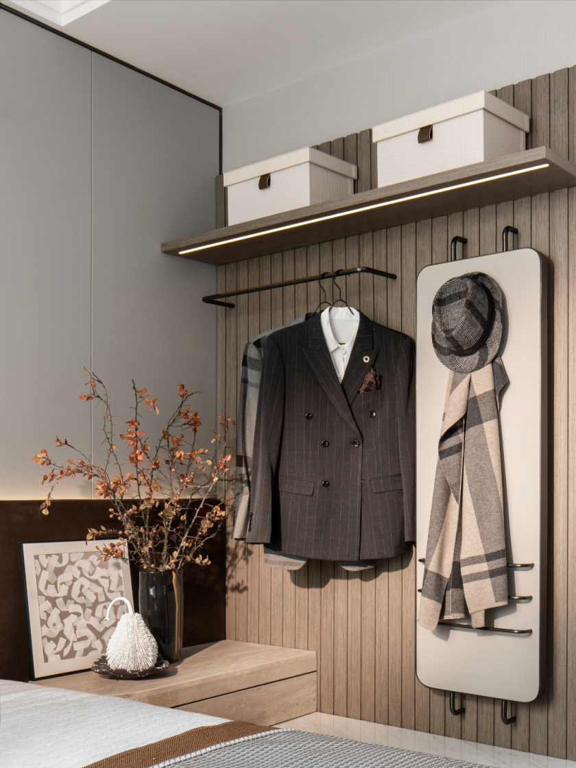 蜀道·宽境 143㎡样板间+架空层丨中国成都丨北京靳朝晖设计有限公司-34