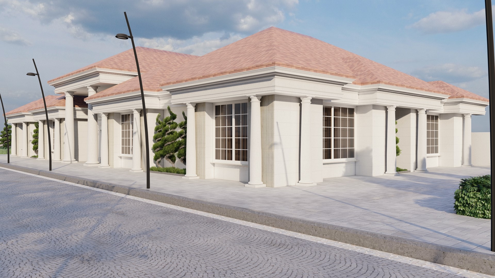 别墅景观设计丨约旦丨Yamen Karasneh-12