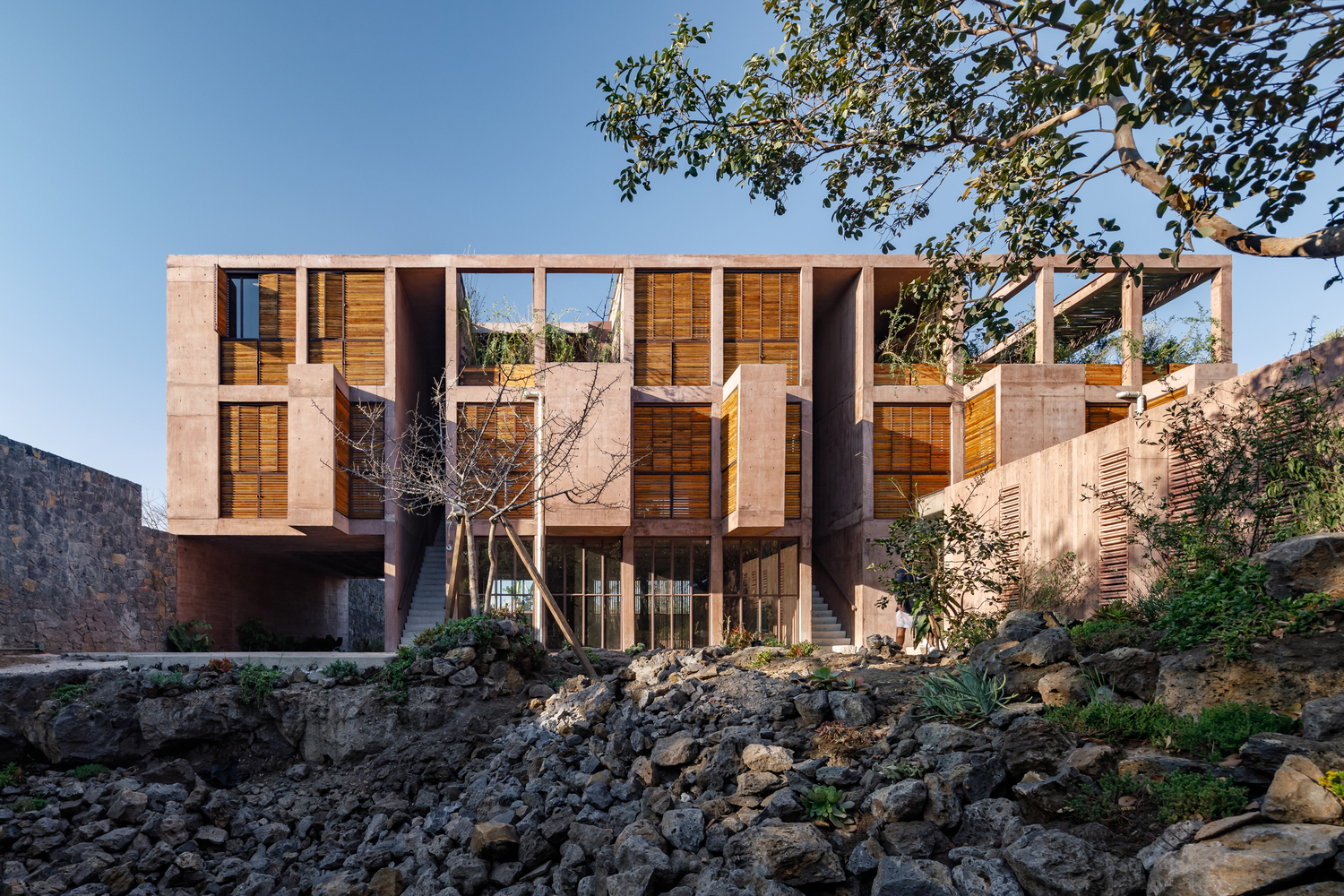 融合自然的 Hotel Tepoztlán丨墨西哥-36