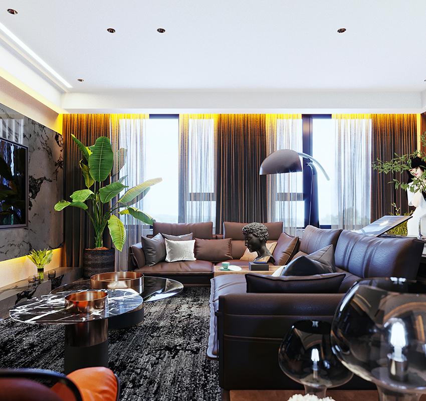 
BJSK设计 | 纯黑极简 -4