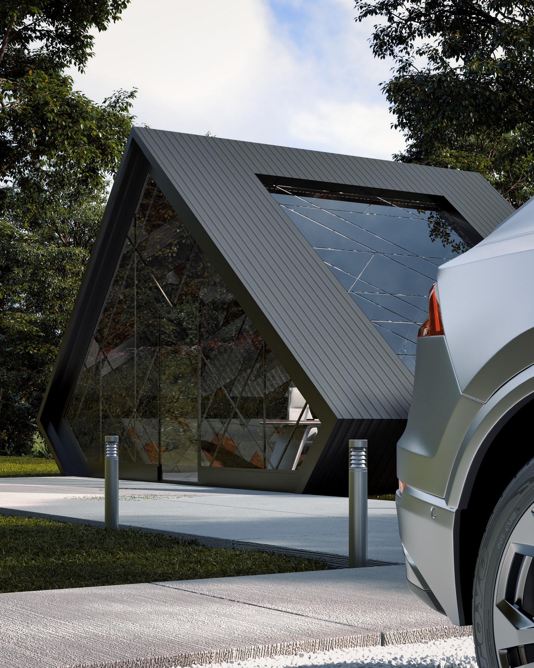 Modern Wrokspace Design l Exterior and interior-9