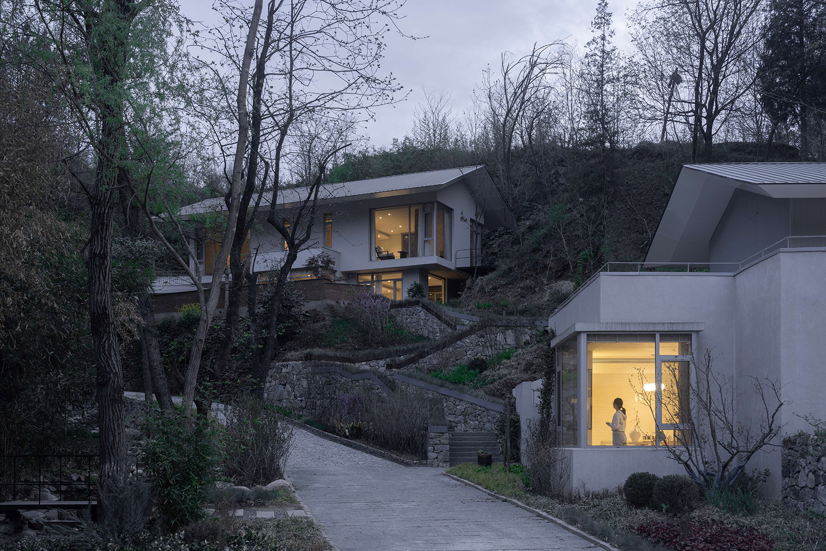 商洛七星村北斗山居民宿群落丨中国商洛丨垣建筑设计工作室（西安建筑科技大学建筑学院）-249