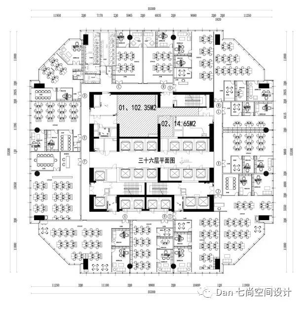 深圳宝能中心现代简约办公空间设计丨中国深圳丨戚丹丹,吴晓明-8