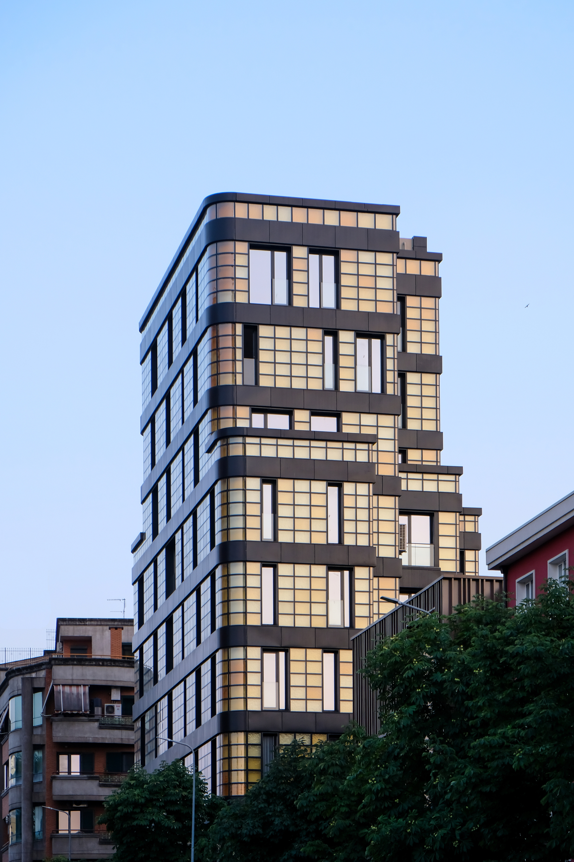 Golden Reflections 住宅楼丨阿尔巴尼亚地拉那丨A7 设计工作室-24