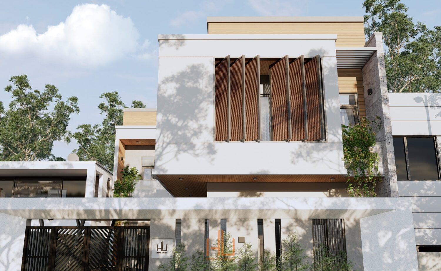 免费的SketchUp房屋外部模型-6