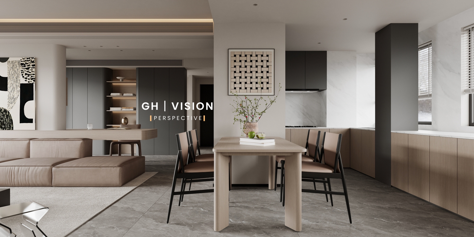 【GH｜VISION】意式/现代极简风格效果图最新出炉-4