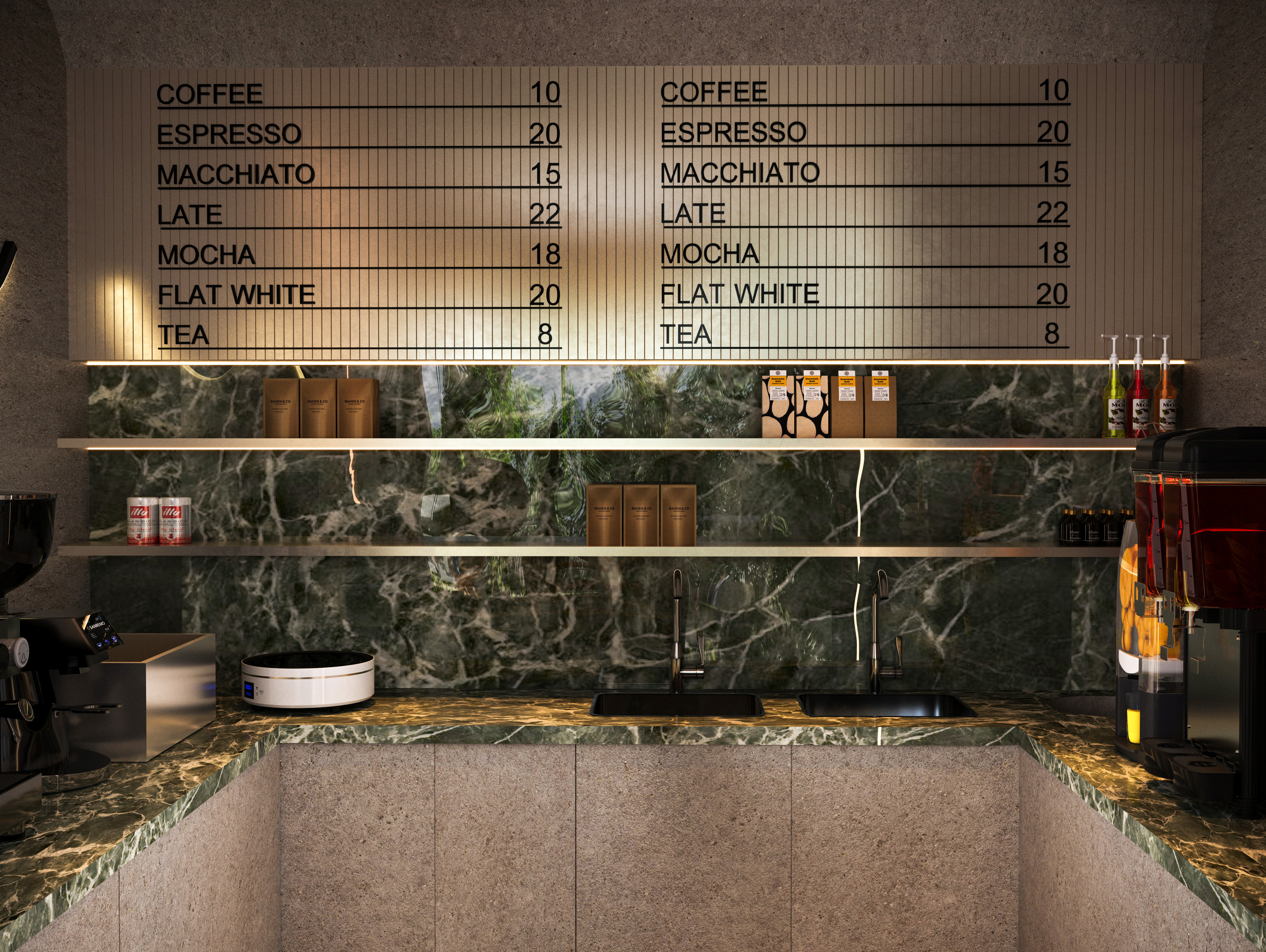 面包店丨阿联酋丨High Scale Interiors-11