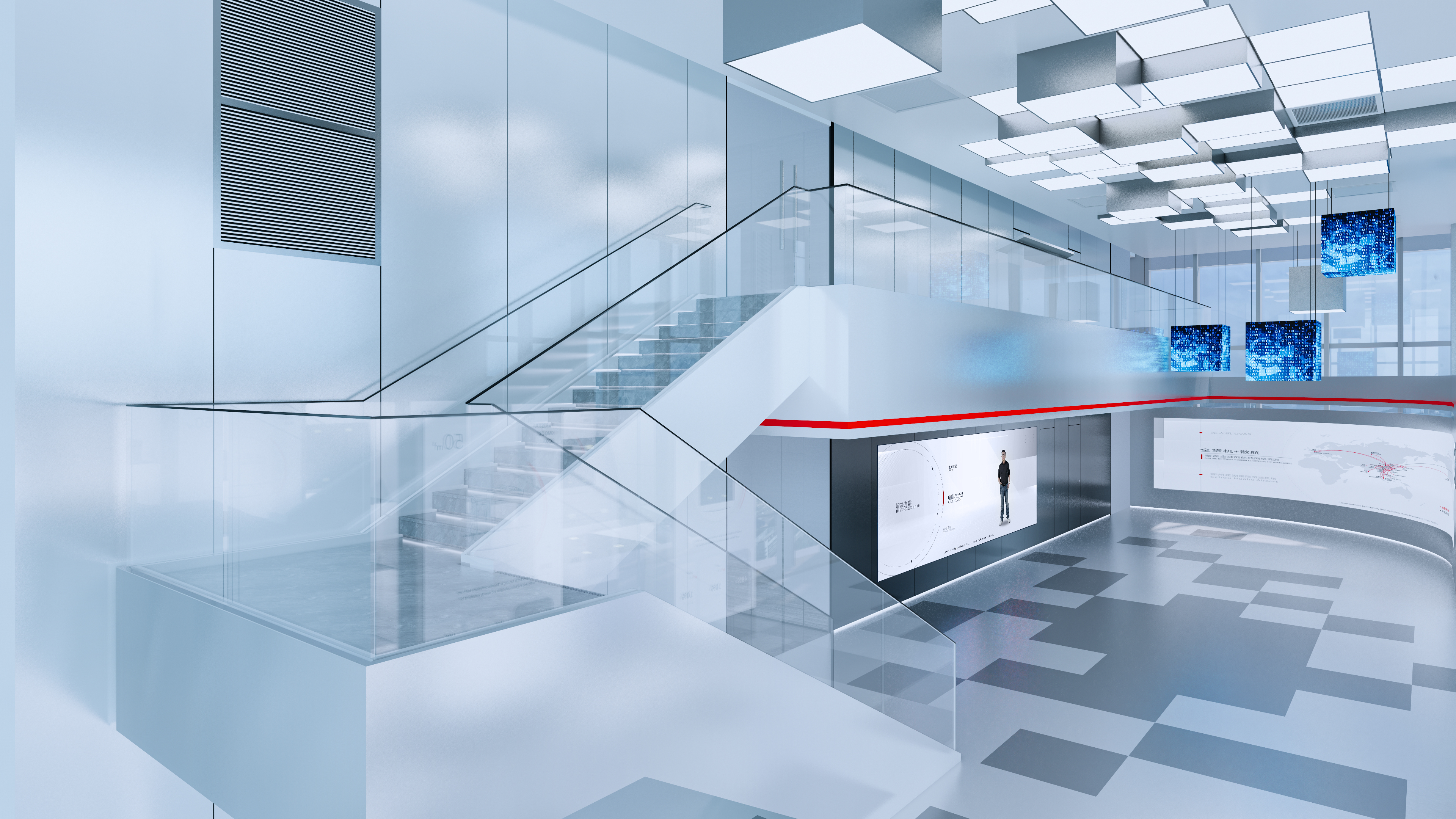 顺丰前海总部展厅设计-9