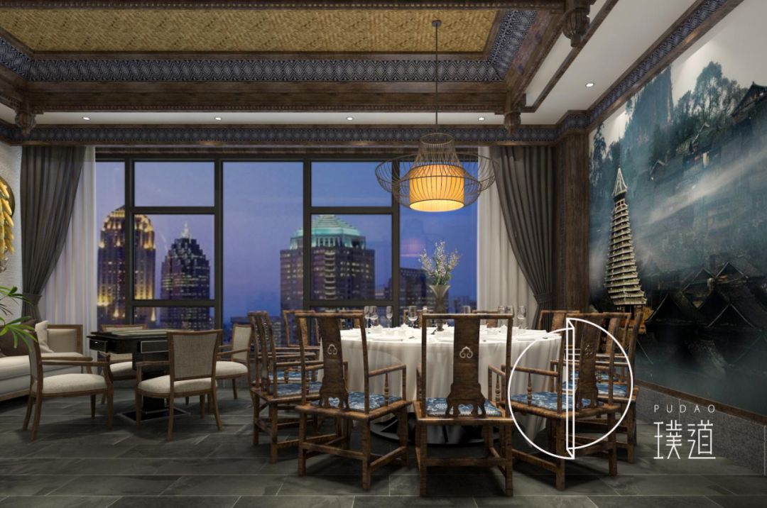 璞道设计|侗嘎佬酸汤鱼民族餐厅，彰显贵州情怀-32