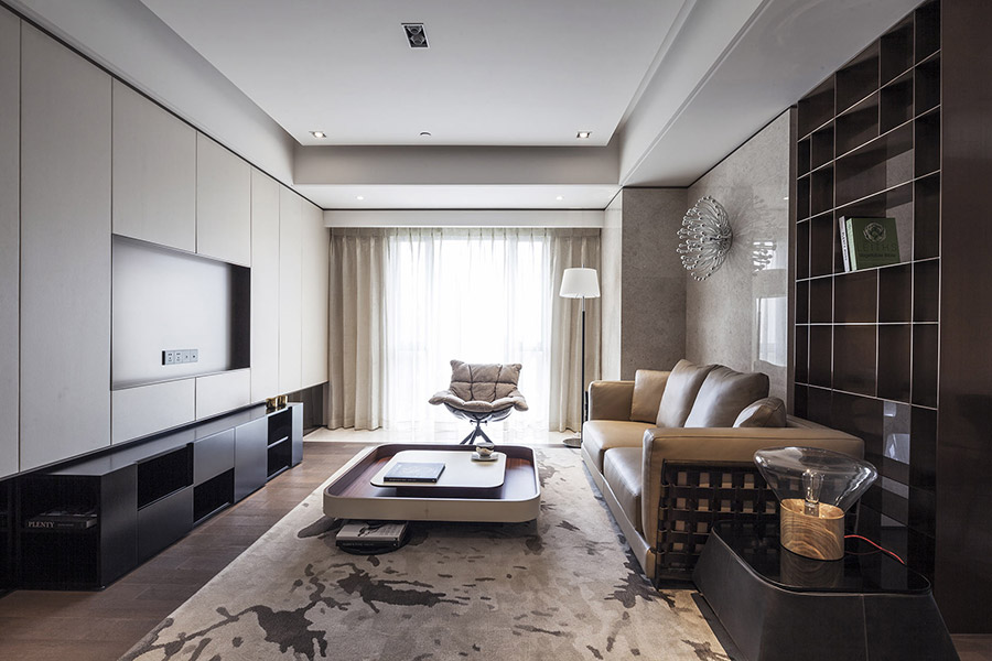 上海绿城静安公馆现代住宅样板间 -10