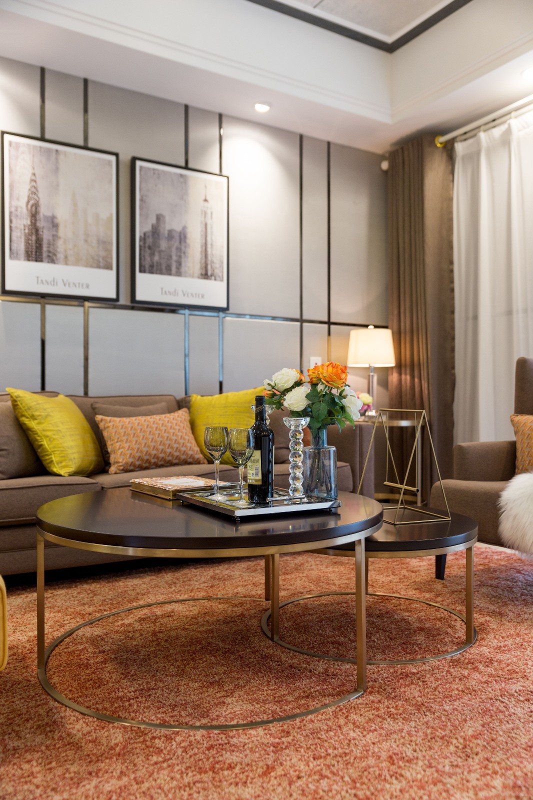 华宇集团 · 苏州 · 林泉雅致124户型软装设计  上海思过半装饰设计有限公司-4