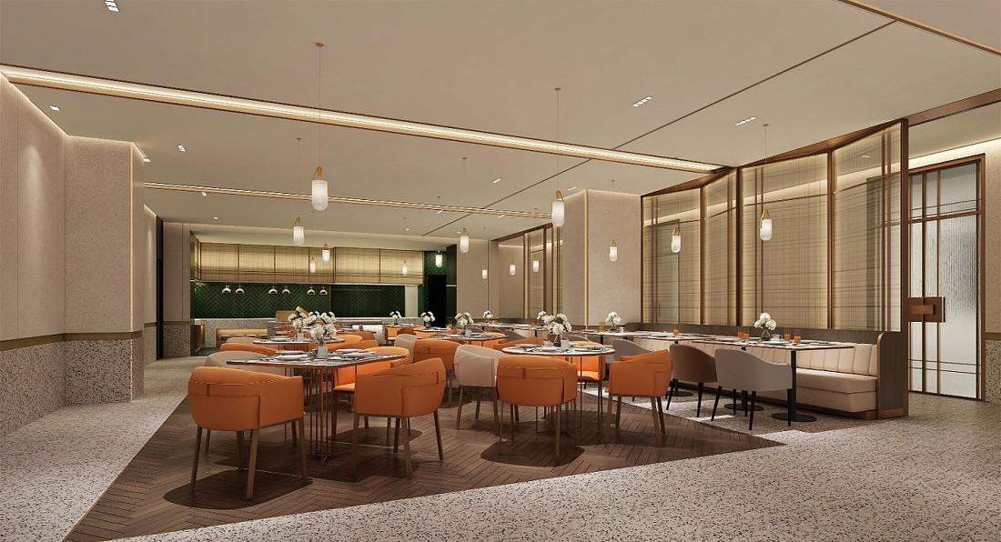 
600㎡高级西餐厅-高典丽装修案例赏析 -4