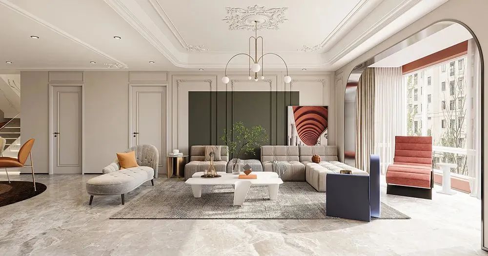 清华西花园法式轻奢风-6