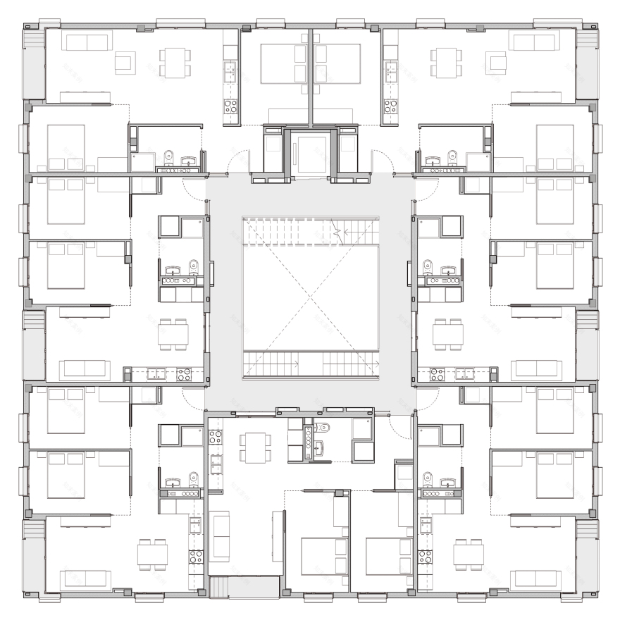 24 AFFORDABLE HOUSING UNITS IN IGUALADA / 4RQ ARQUITECTURA +M ARQUITECTES-20