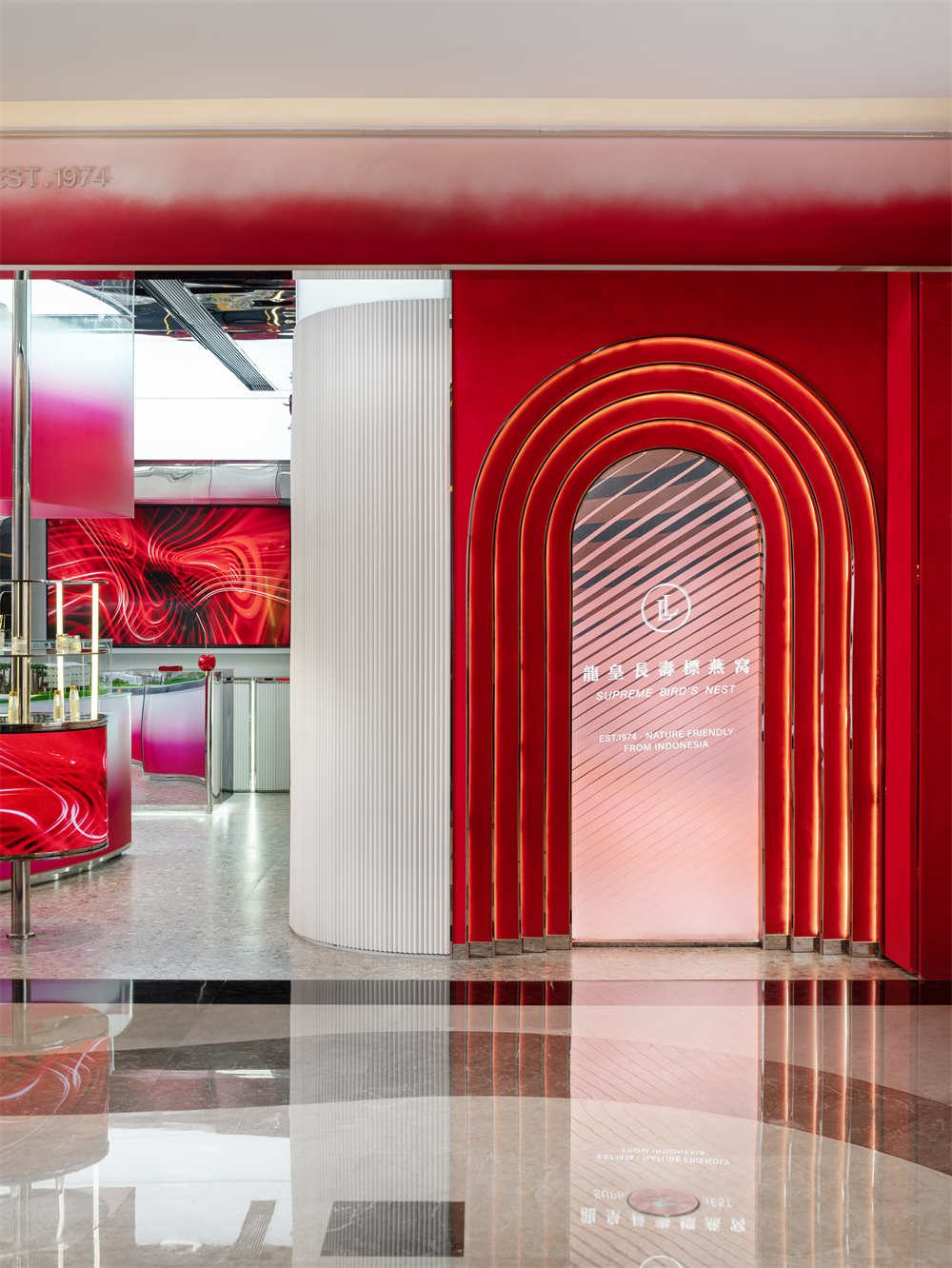 长沙龙皇长寿标燕窝店丨中国长沙丨知白设计研究室-7