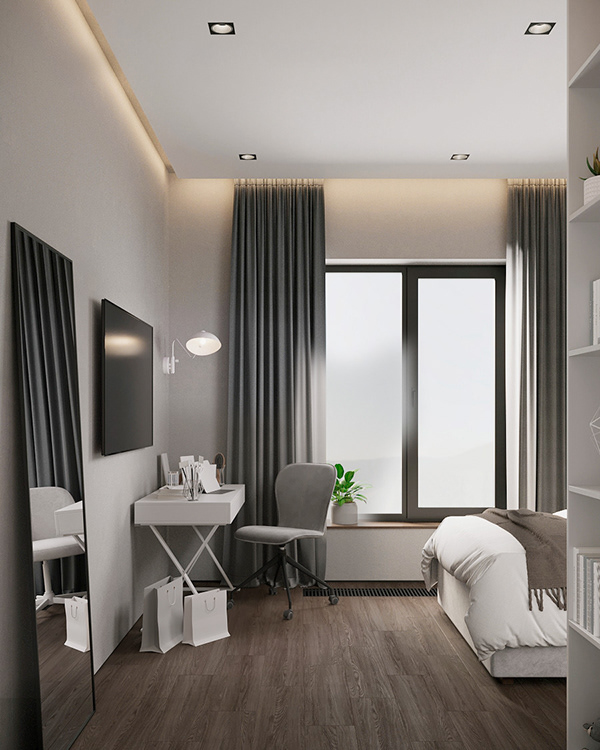 莫斯科127㎡住宅设计 超舒适！-13