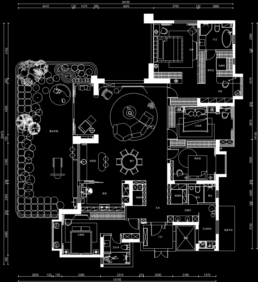 周笙笙全案设计 · 300m²·与光同尘,万物为诗丨中国长沙丨周笙笙全案设计工作室-1