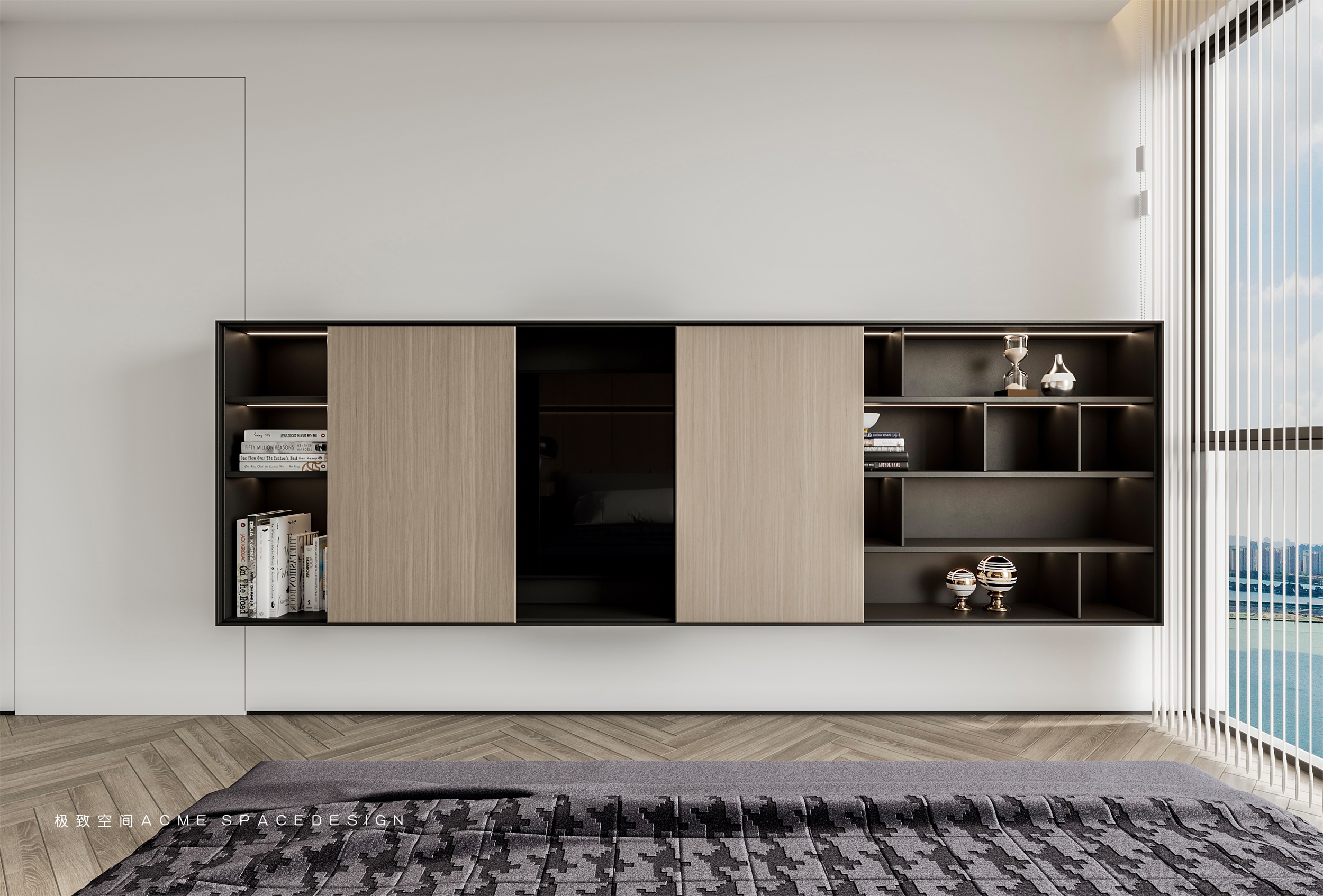 回归自然的简约原木风住宅设计-2