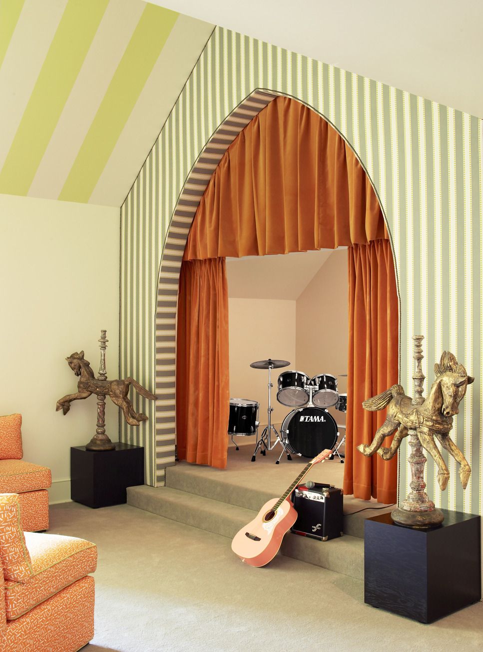 40 个让孩子们乐在其中的创意游戏室设计-10