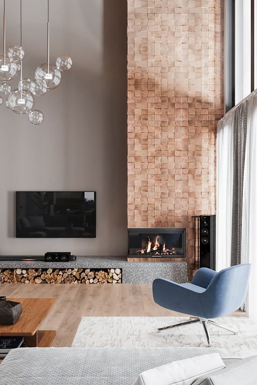 森林岛小区住宅室内设计丨俄罗斯车里雅宾斯克丨文本未提及-12