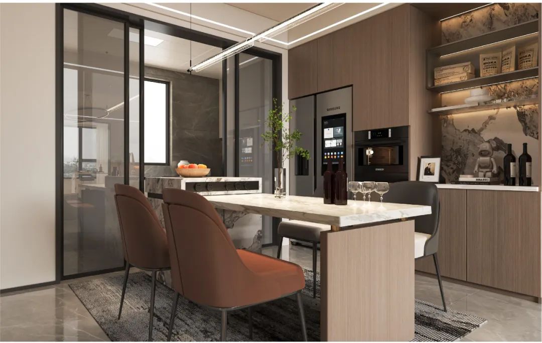 西安万熙天地意式轻奢家居设计丨中国西安丨西安大小空间设计-19