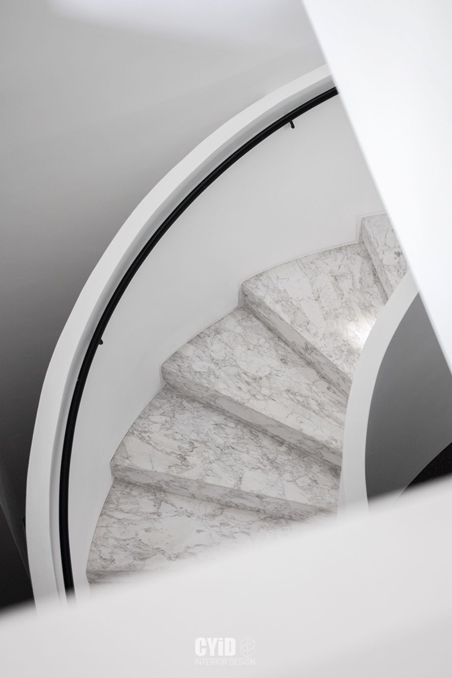 旋转艺术楼梯 x Mid-Century 家居风，打造治愈系生活空间-37