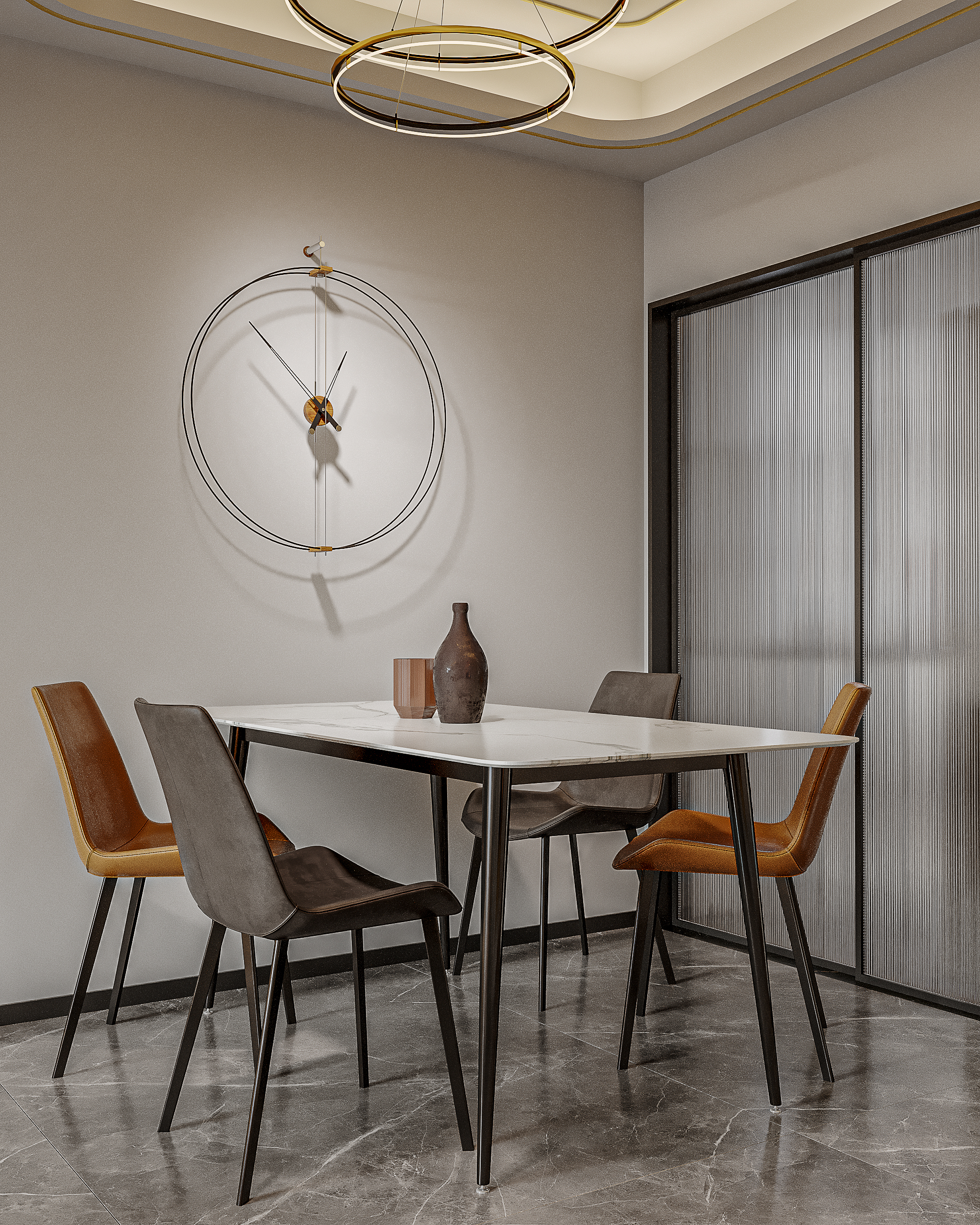 现代风格“仓溢景”室内设计案例-11