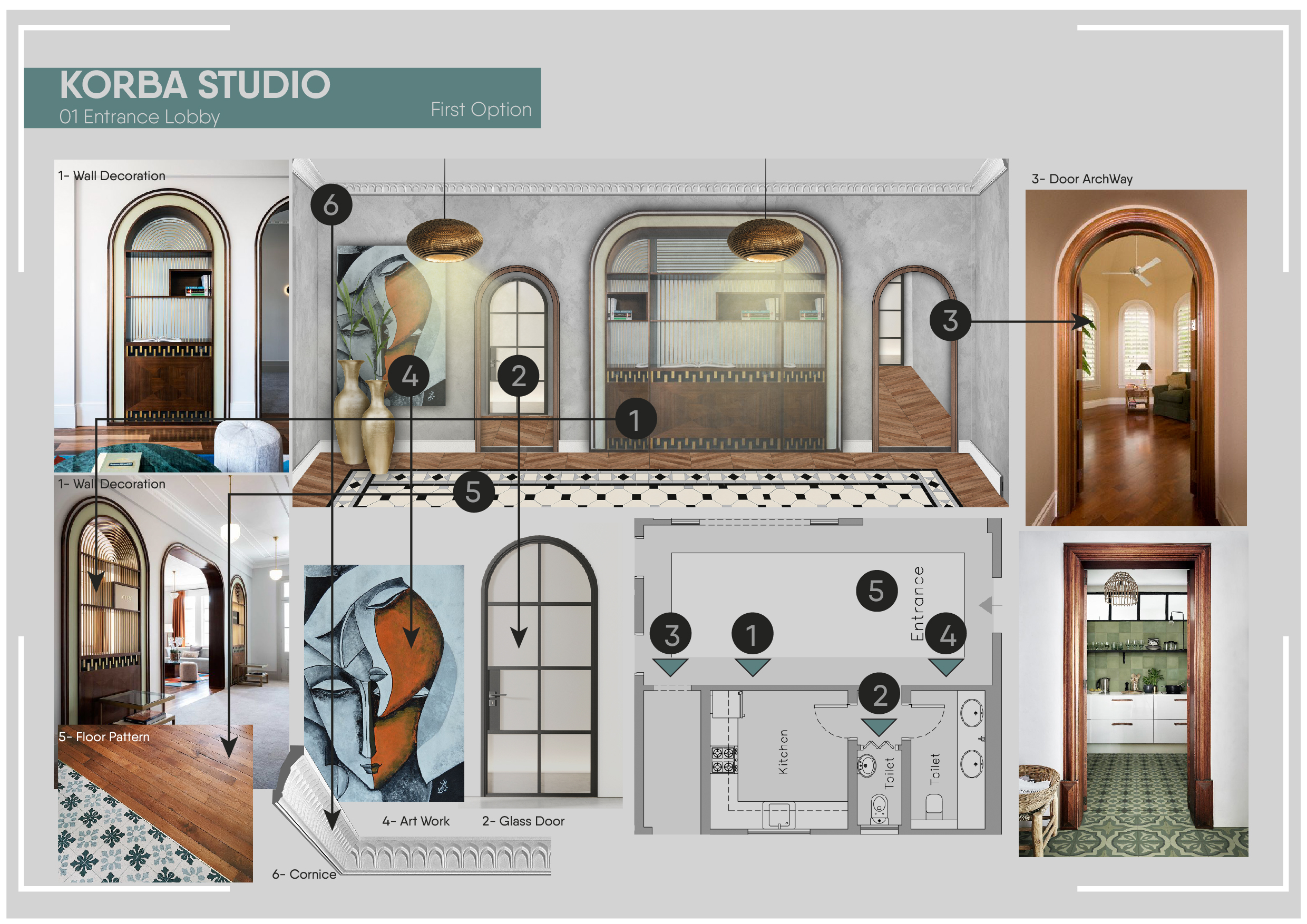 Photography Studio 2D Interior Design & Mood Board-21