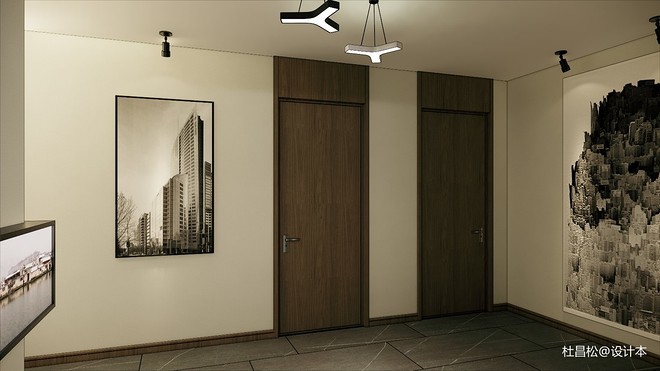 50万元办公空间240平米装修案例-11