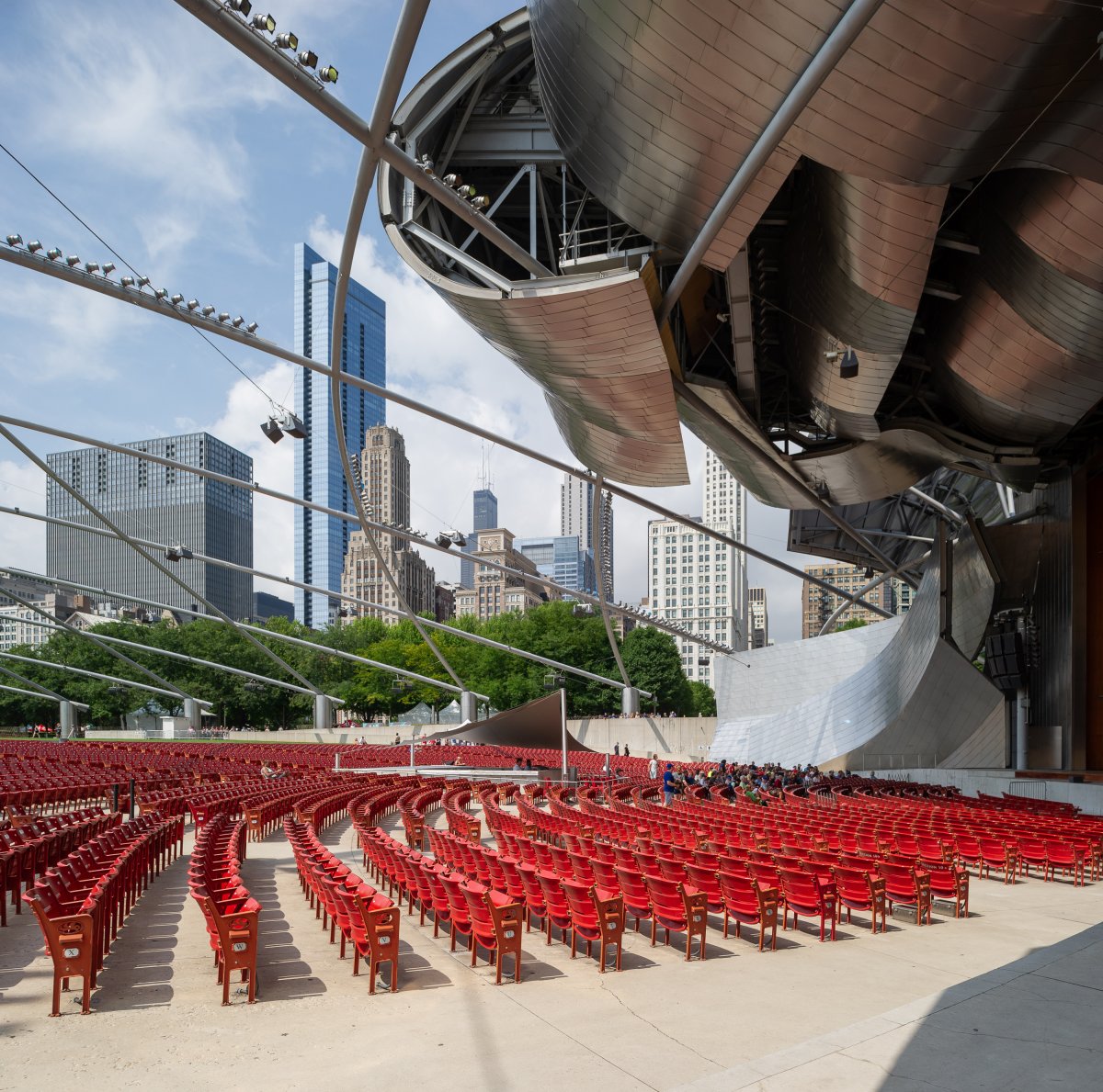 芝加哥千禧公园 Jay Pritzker Pavilion 音乐厅-5