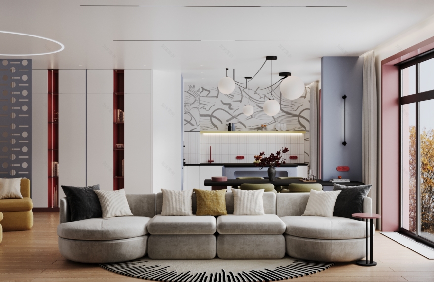 康定斯基风格设计项目丨Духова Станислава-0