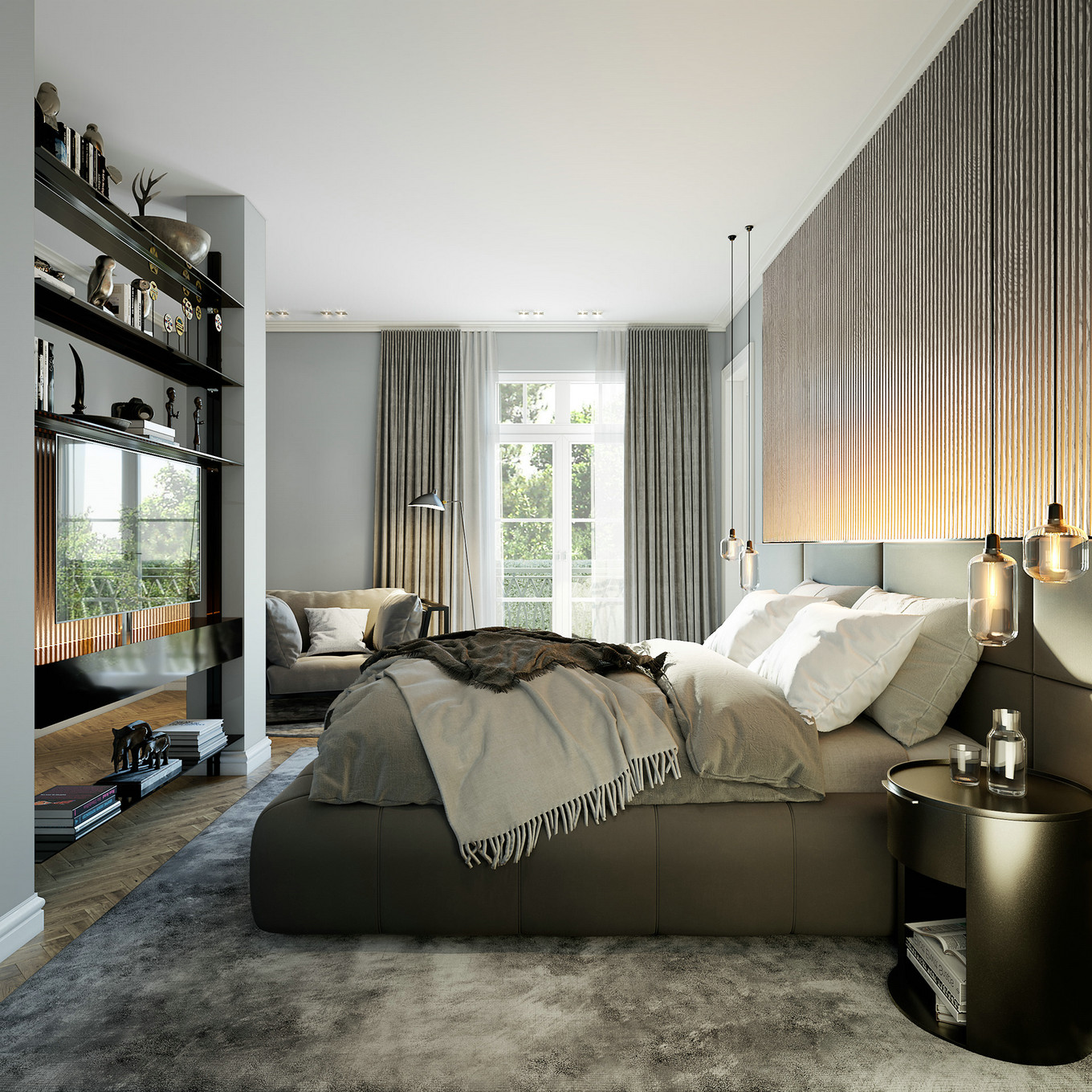 现代都市优雅居所——理性与时尚的完美结合-6