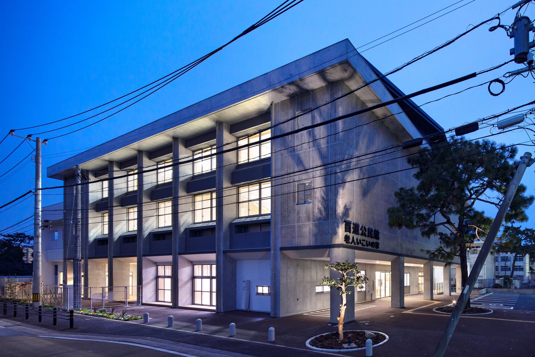 百道公民館・老人いこいの家及び百道小学校講堂兼体育館複合施設丨環・設計工房-6