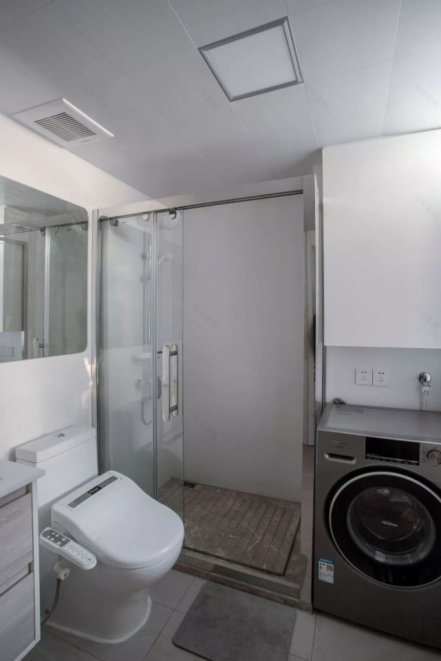 广州 59㎡极简老房改造,设计师胡哲爆改出 ins 网红之家-94