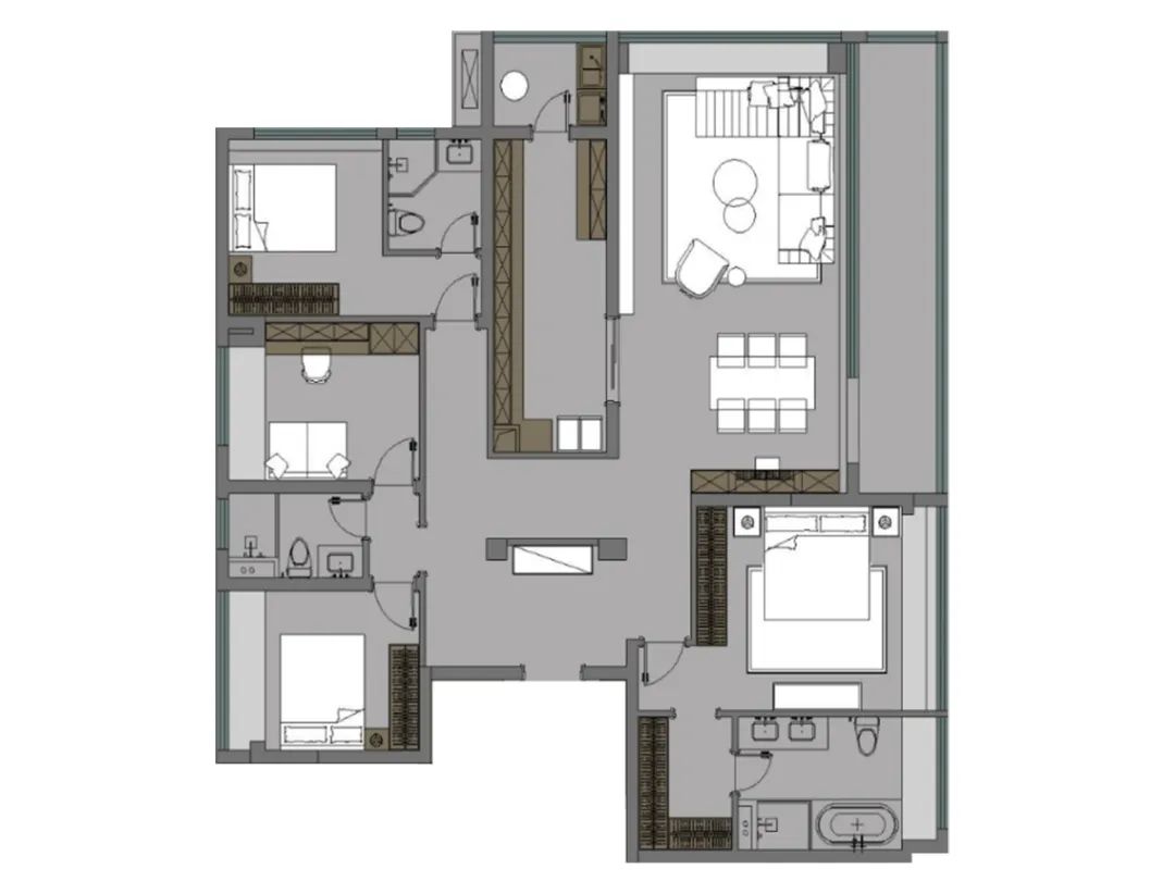 赤霞橙光 · 四川成都现代轻奢风住宅设计丨中国成都丨10HAUS-76