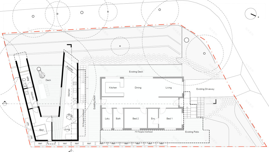 胡椒树被动式房屋丨澳大利亚丨Alexander Symes Architect-16