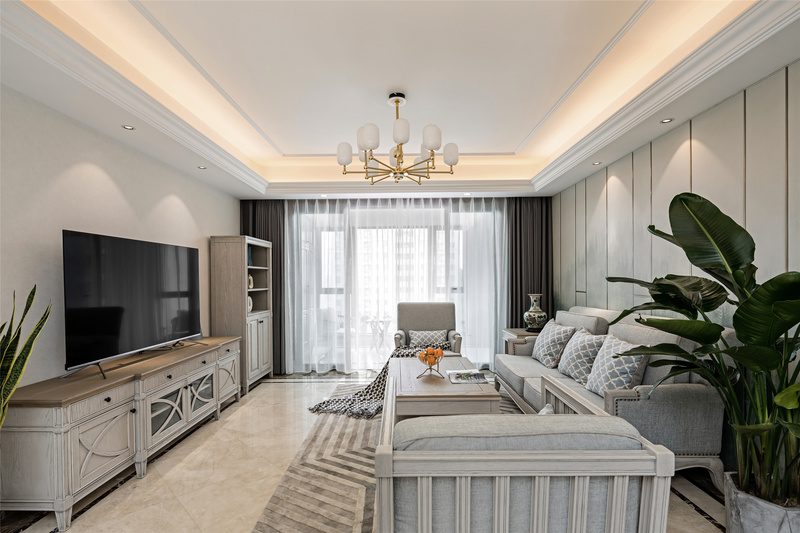 乌托邦世界的优雅灰绿美式风-40