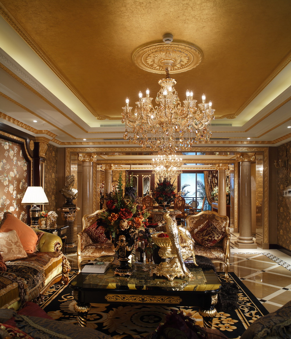 泉州浦西万达公馆 豪华欧式样板房-51