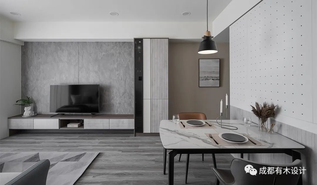 2023 年现代风微侘寂感住所设计典范丨欧德-57