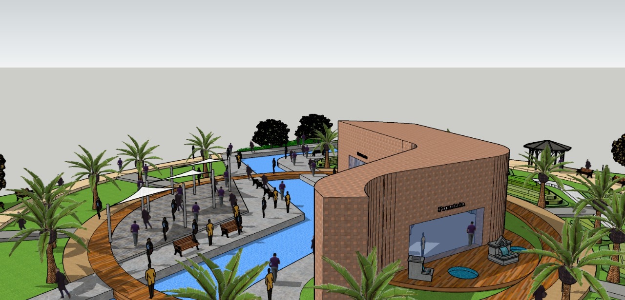 Landscape Auto cad + SketchUp-4