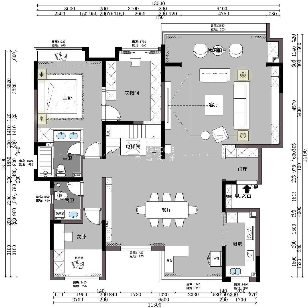 曲江大城君尚府新中式设计丨中国西安丨苏怡人设计团队-45
