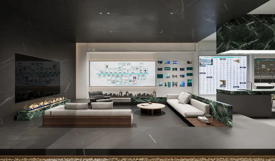 200m²长治海信中央空调展厅等多个展厅设计丨中国长治丨周笙笙全案设计工作室-27