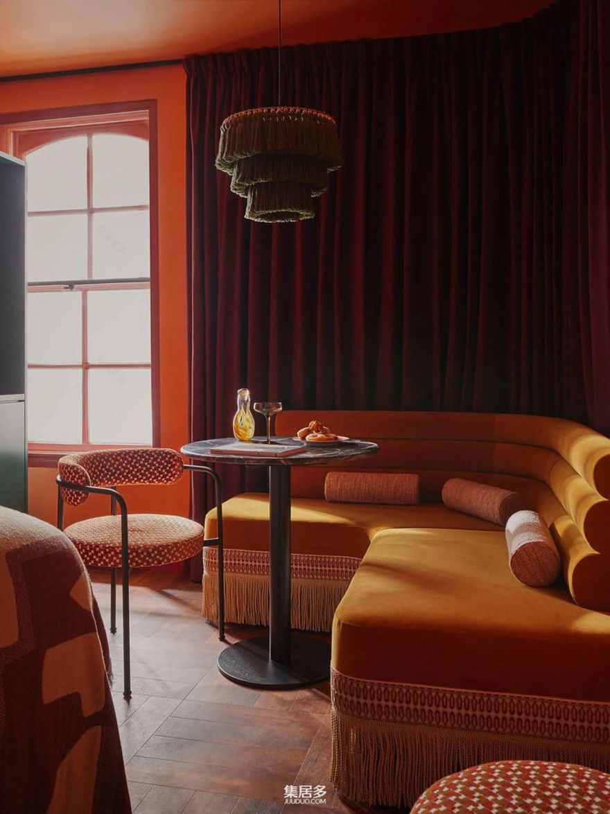 肯辛顿风格的 Ember Locke 酒店丨英国伦敦丨Atelier Ocher-11