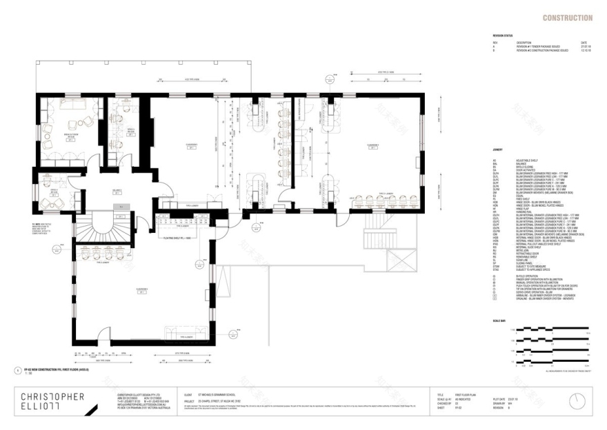 澳大利亚百年老校翻新,绿色调打造自然教室-18