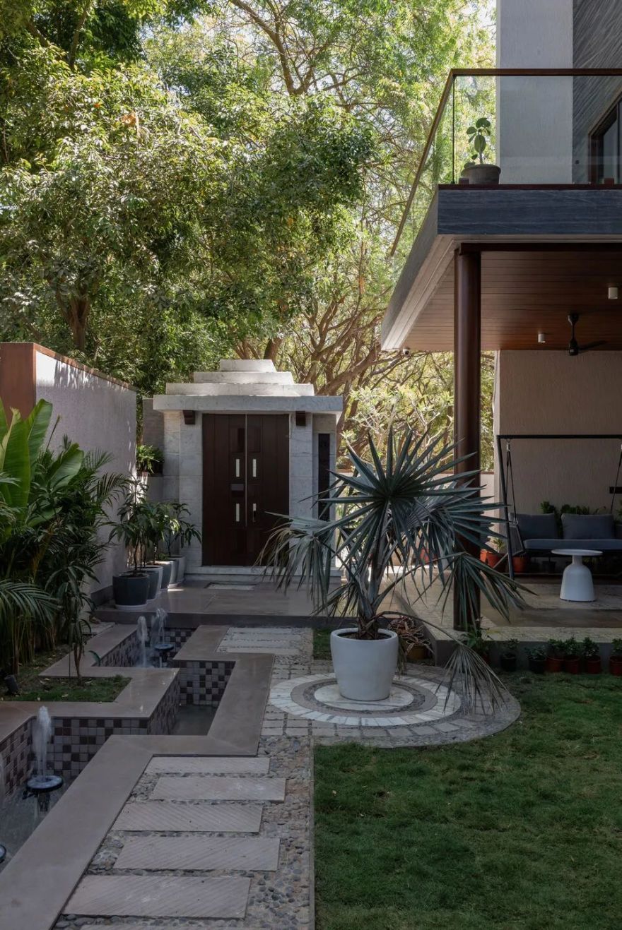 绿色宁静屋丨印度丨Manoj Patel Design Studio-25