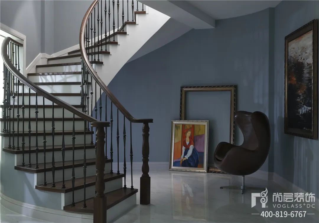 不输「李子柒的后院」！540㎡美式轻奢别墅设计，休闲舒适-82